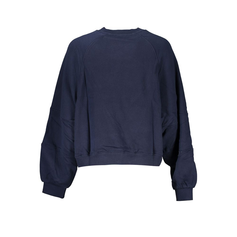 Tommy Hilfiger Blue Cotton Sweatshirt