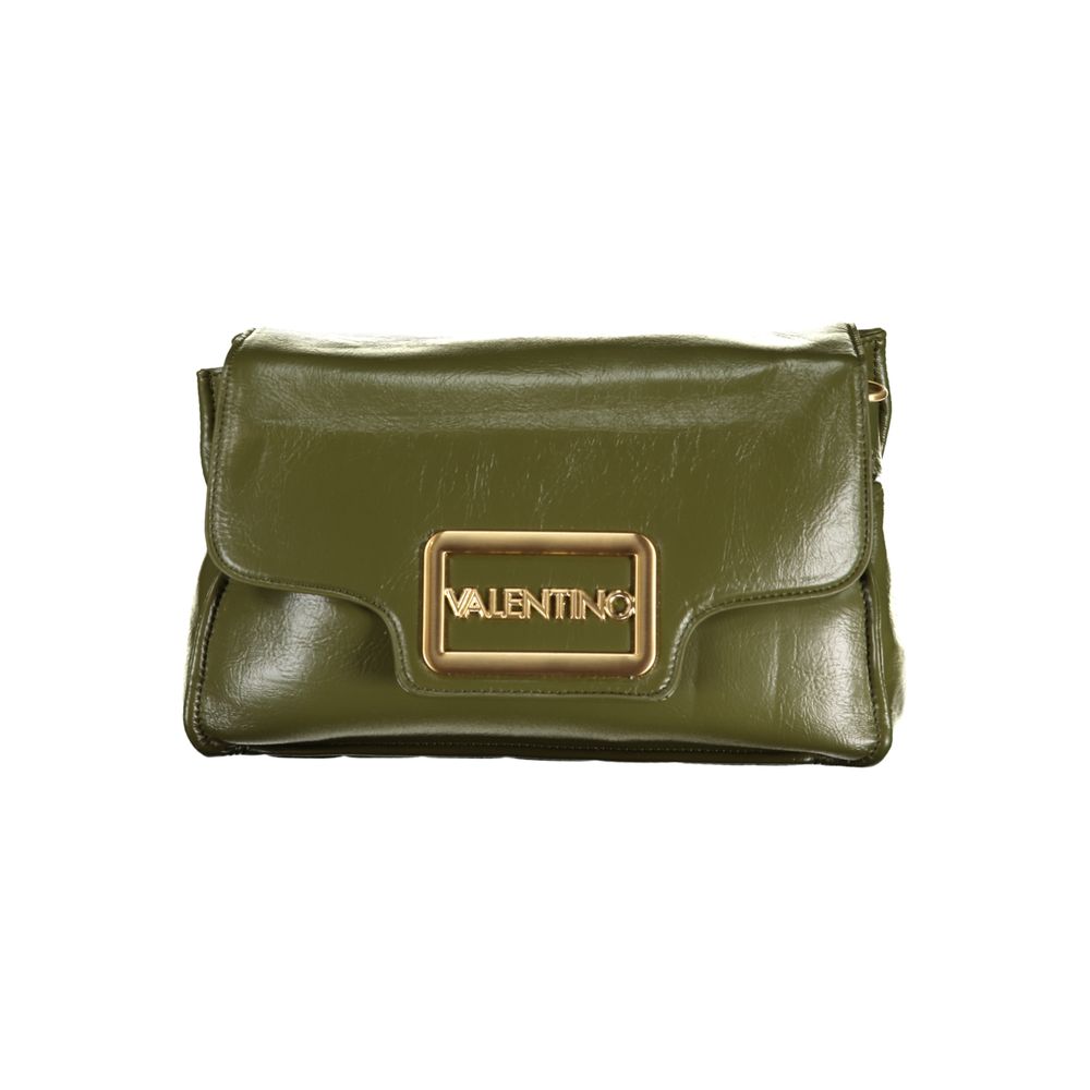 Mario Valentino Green Polyethylene Handbag with removable handle and adjustable strap