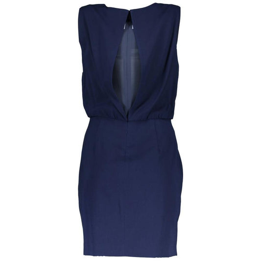 Gant Blue Viscose Dress GA-3813-44