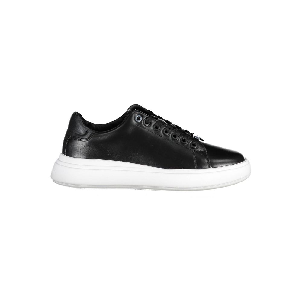 Calvin Klein Black Polyester Sneaker