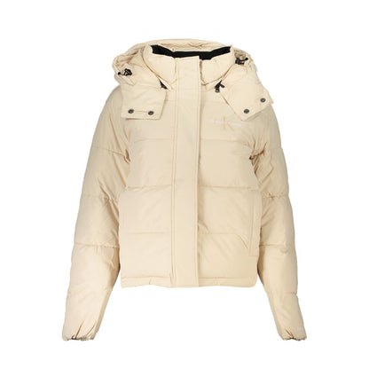 Calvin Klein Beige Polyester Jackets & Coat