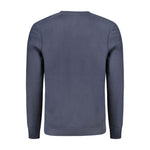 Hugo Boss Blue Cotton Sweater BO-33093-S