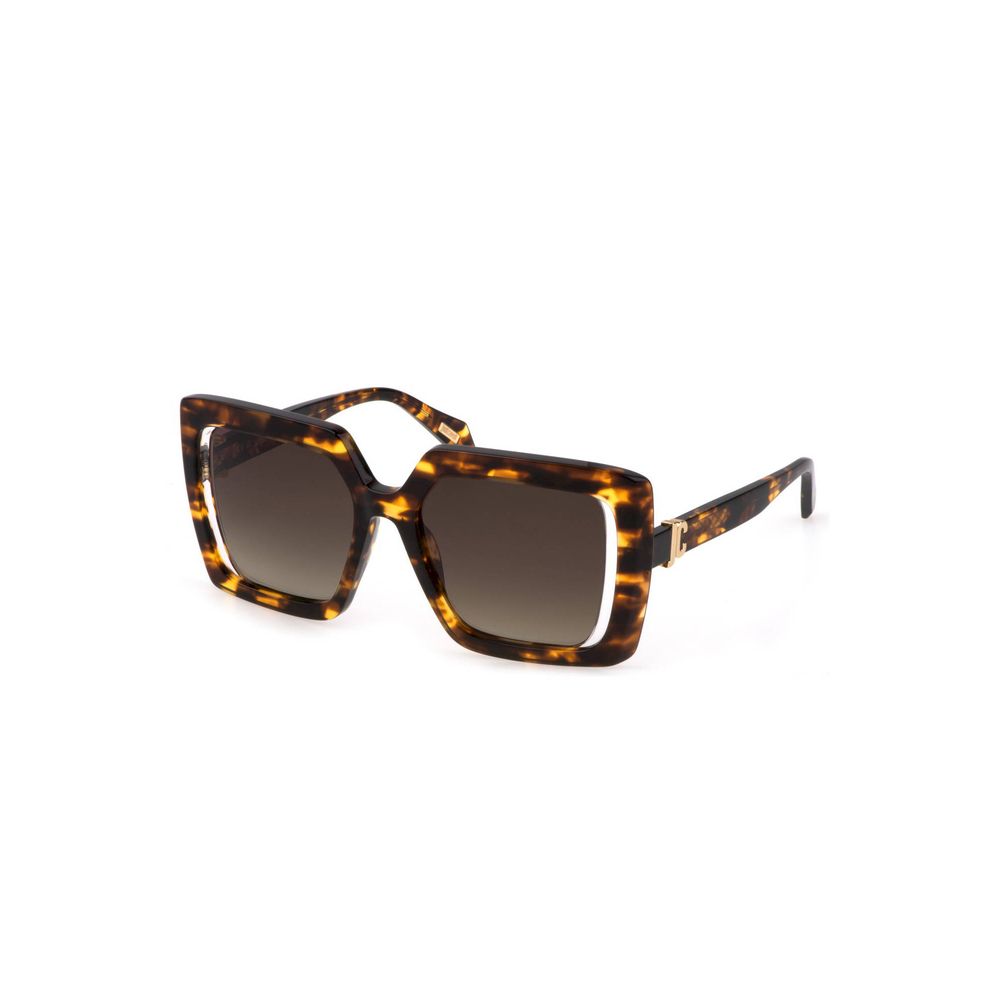 Just Cavalli Brown Plastic Sunglass