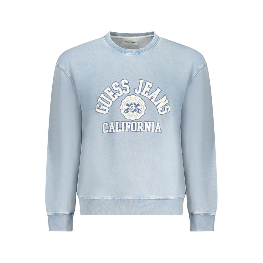 Guess Jeans Blue Cotton Sweater GU-35063-L