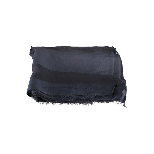 Tommy Hilfiger Blue Cotton Scarf TO-14072