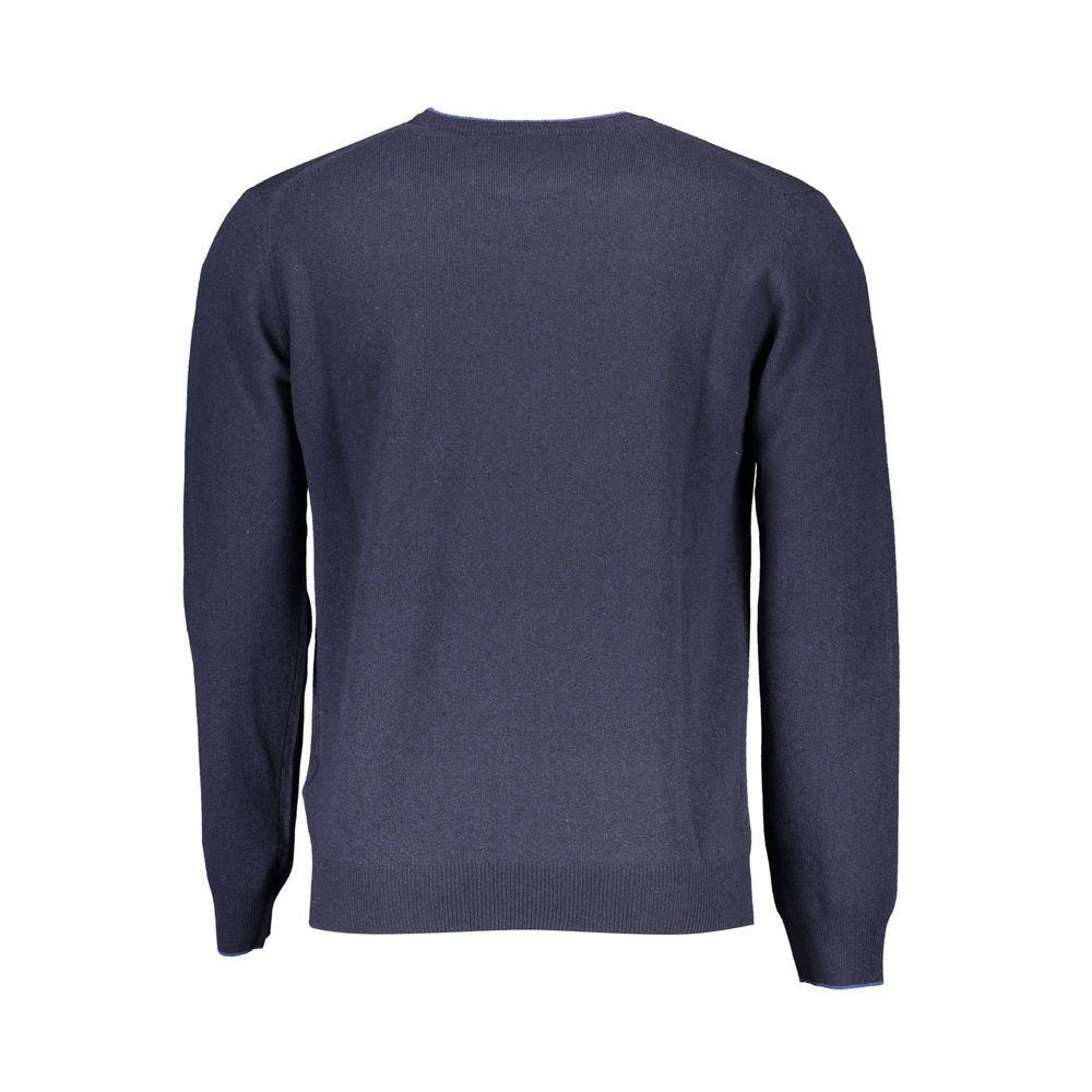 Harmont & Blaine Blue Wool Sweater HA-14208-XL