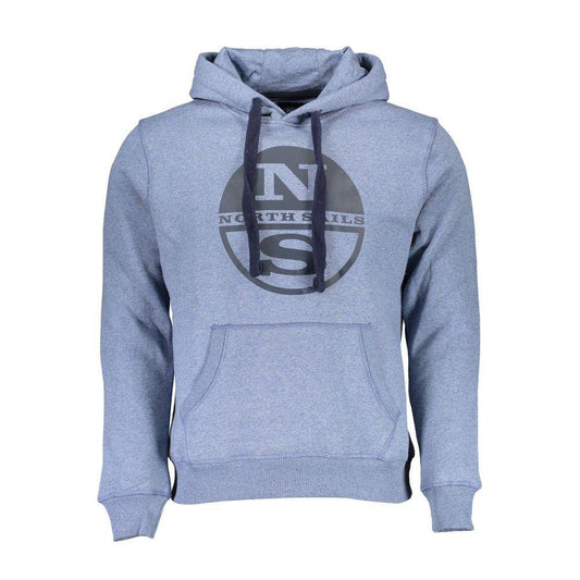North Sails Blue Cotton Sweater NO-16250-XXL