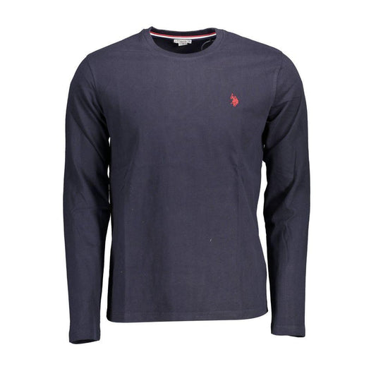 U.S. POLO ASSN. Blue Cotton T-Shirt US-16891-L