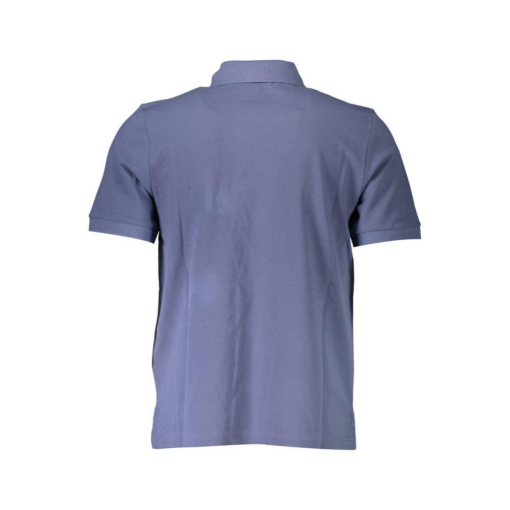North Sails Blue Cotton Polo Shirt