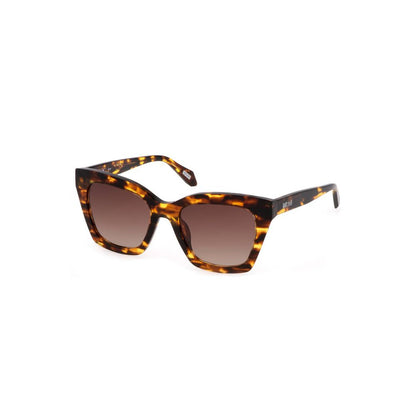 Just Cavalli Brown Plastic Sunglass