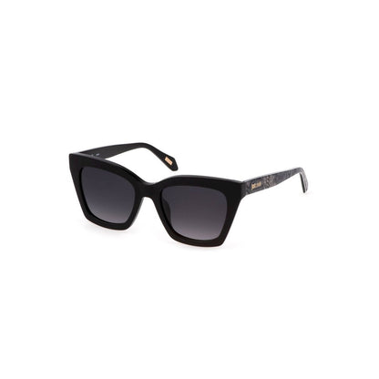 Just Cavalli Black Plastic Women Sunglass