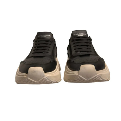 Dolce & Gabbana Black White Daymaster Low Top Sneaker Shoe