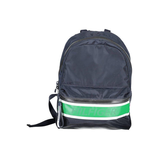 Tommy Hilfiger Blue Polyester Backpack TO-6190