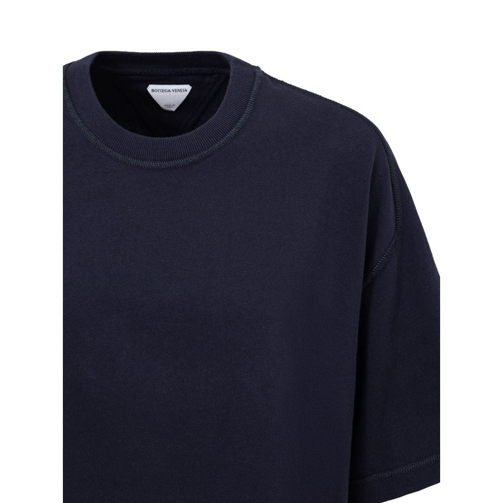 Bottega Veneta Blue Cotton T-Shirt BO-9148673-M
