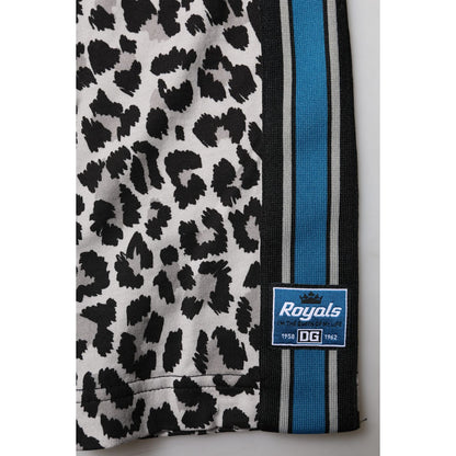 Dolce & Gabbana Multicolor Leopard #DGMillennials Jogger Pants