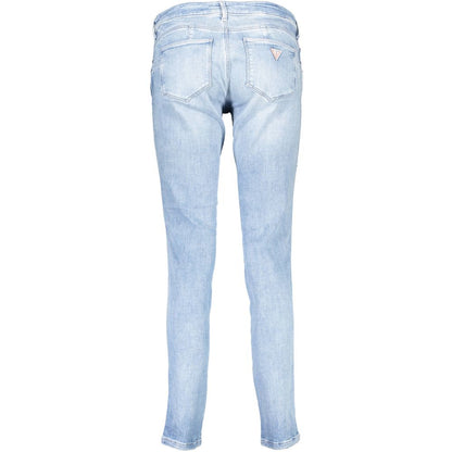 Guess Jeans Blue Cotton Jeans Denim