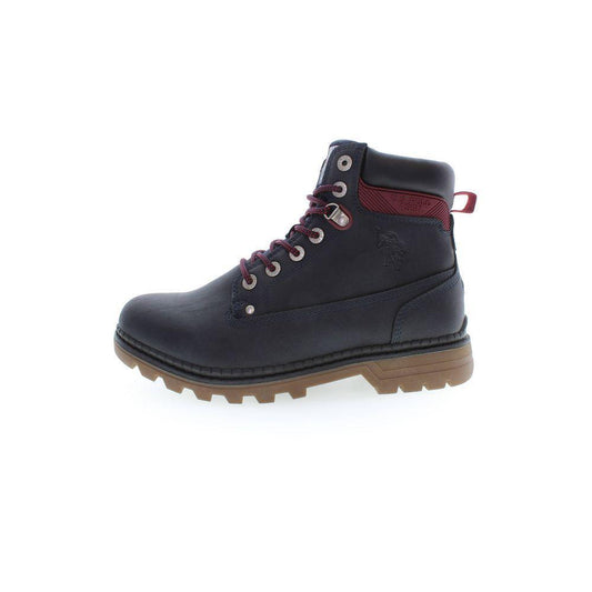 U.S. POLO ASSN. Blue Polyester Boot US-15450-EU41/US8