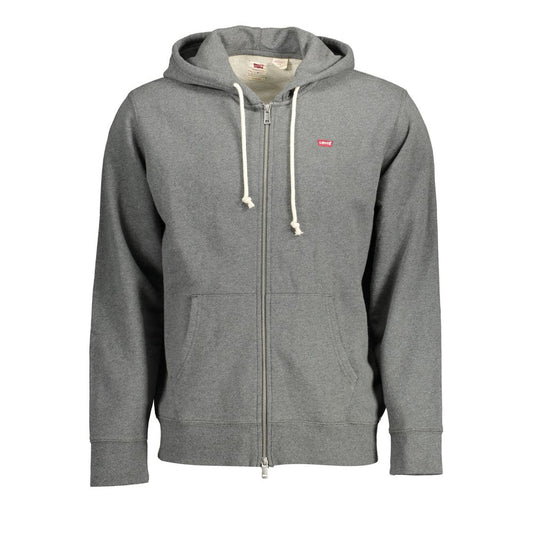 Levi's Gray Cotton Sweatshirt