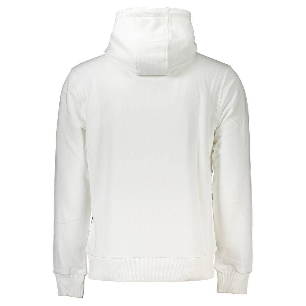 Cavalli Class White Cotton Men Sweater