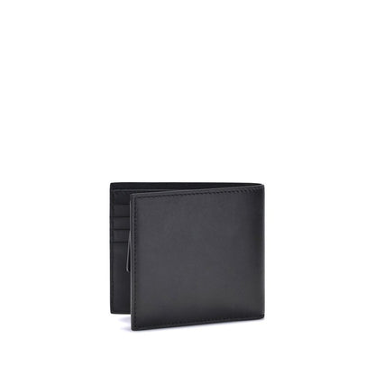 Dsquared² Black Calf Leather Bos Taurus Wallet