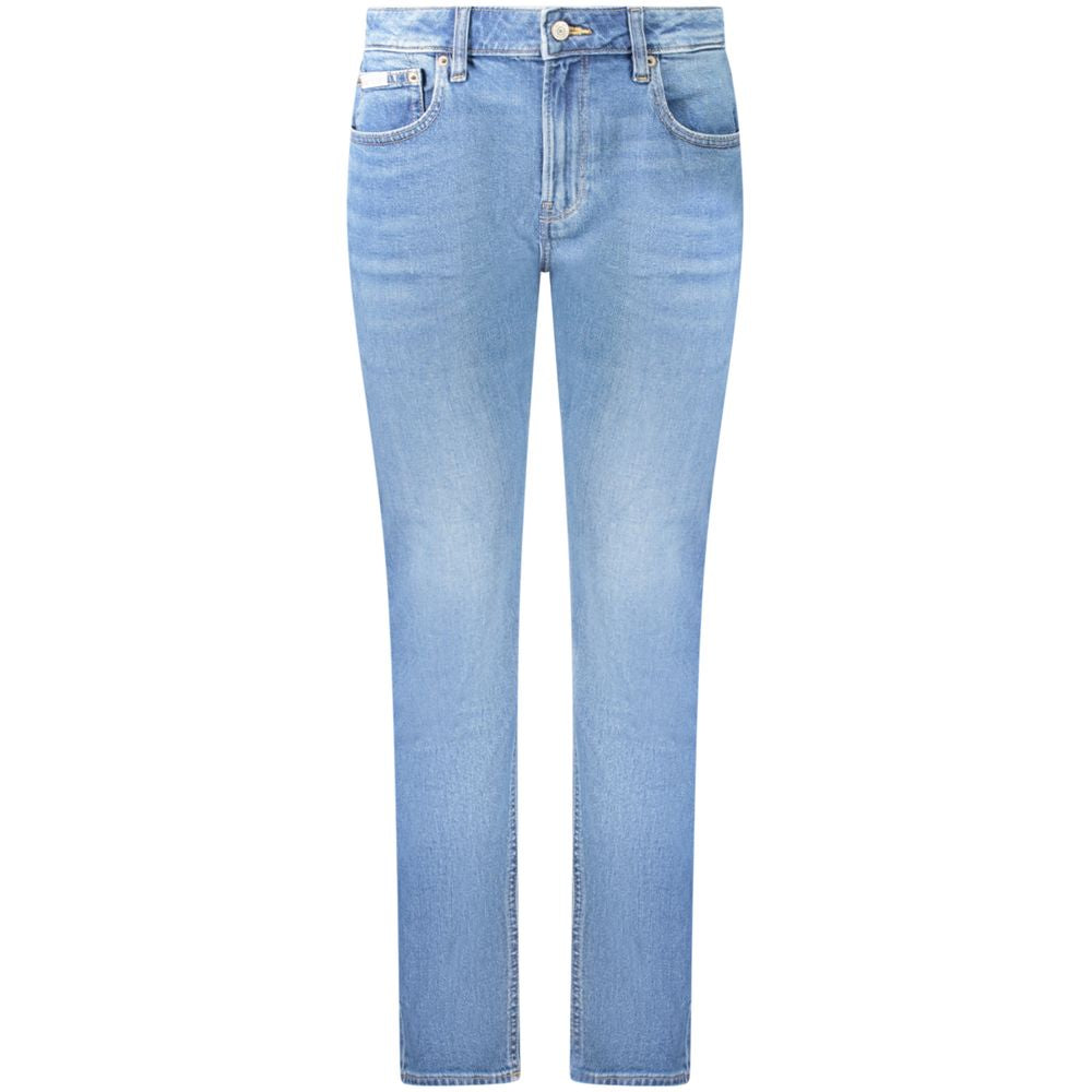 Calvin Klein Blue Cotton Jeans Denim