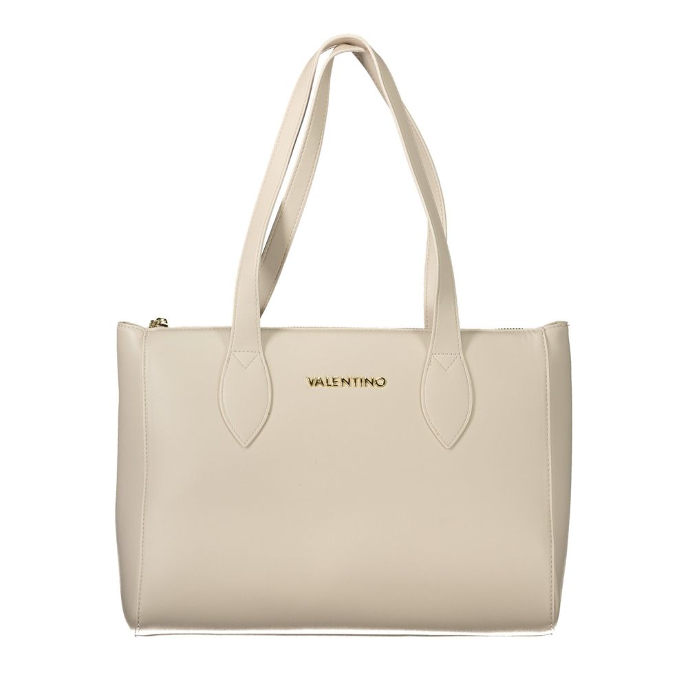 Mario Valentino White Polyethylene Handbag