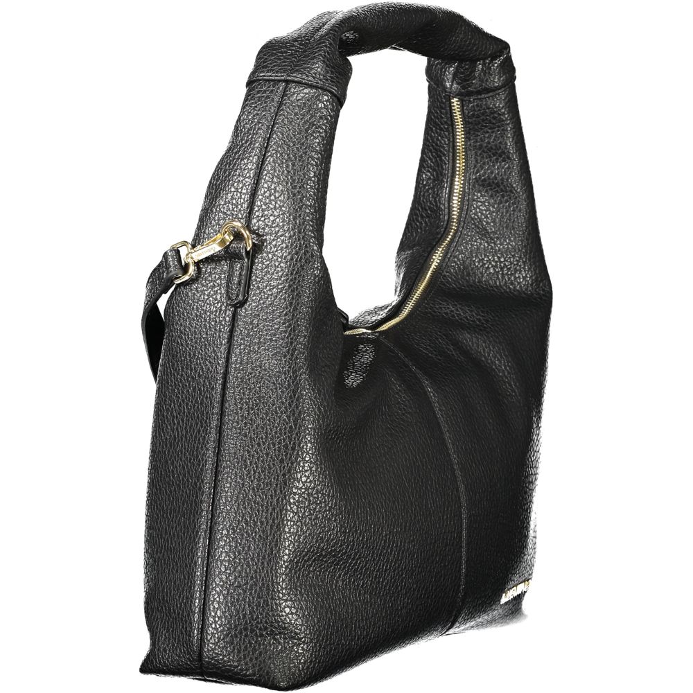 Mario Valentino Black Polyethylene Handbag