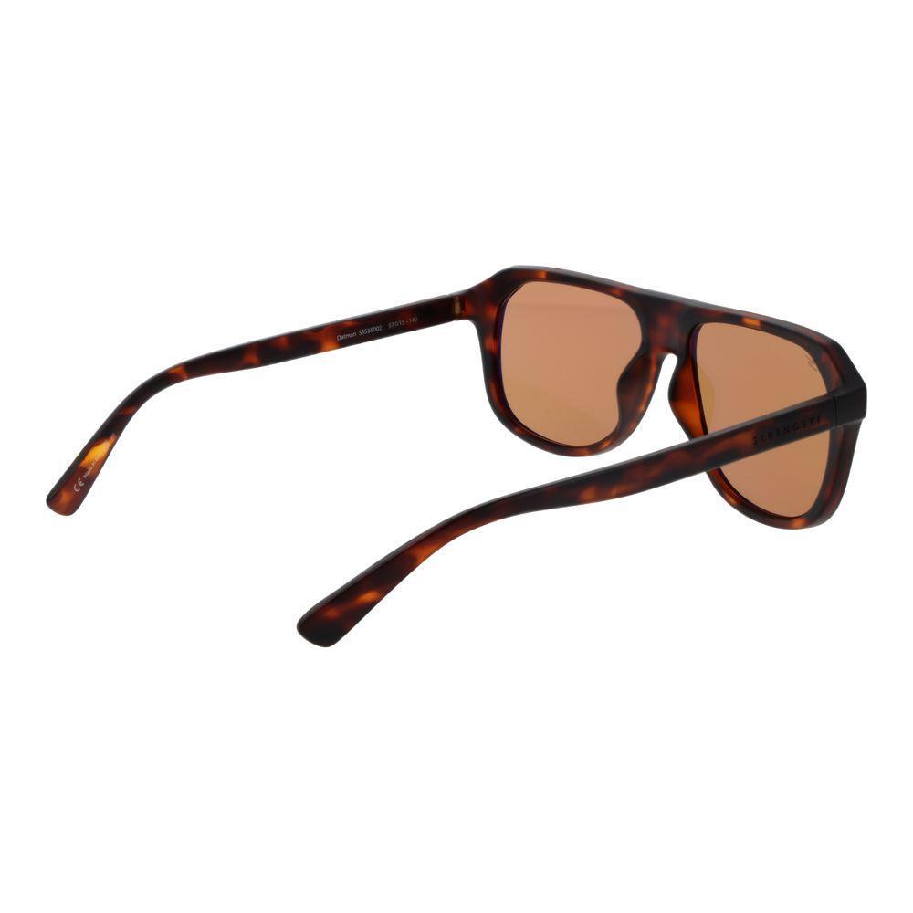 Serengeti Brown Men Sunglasses SE-1055848