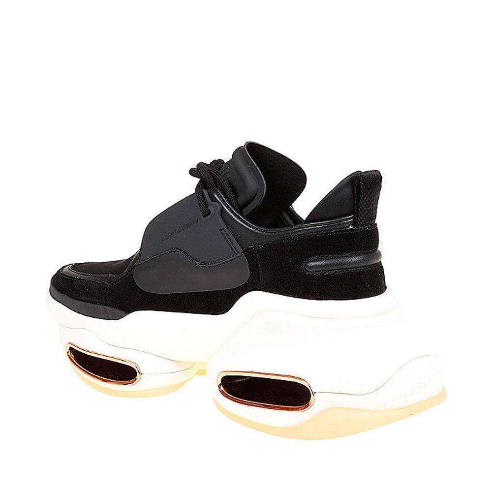 Balmain Leather And Fabric Sneakers BA-8736270680276-EU40/US7