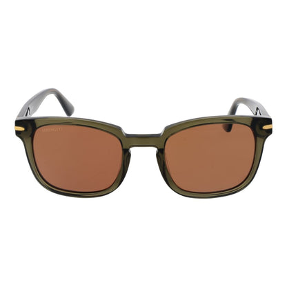 Serengeti Green Acetate Sunglasses