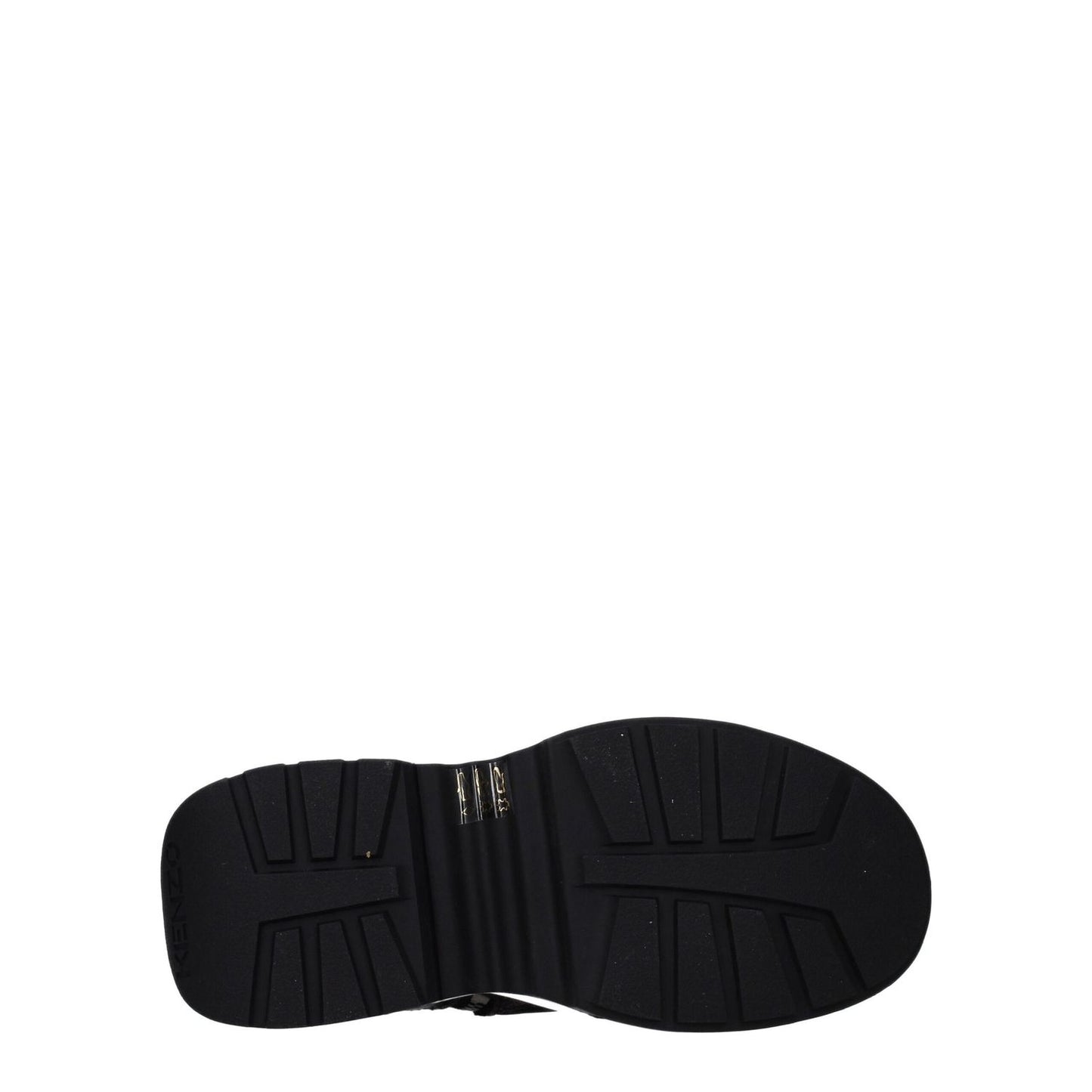 Kenzo Black Leather Ankle Boots