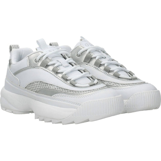 Guess White Polyethylene Chunky Sneakers GU-8547142762761-EU36/US6