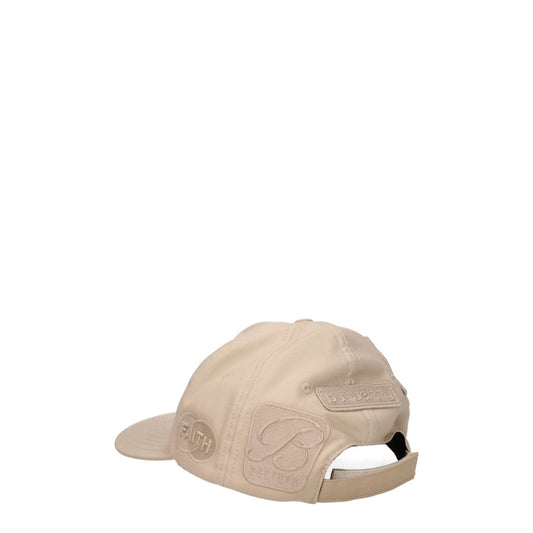 Burberry Beige Cotton Caps (Baseball Hat) BU-8547276062985-M