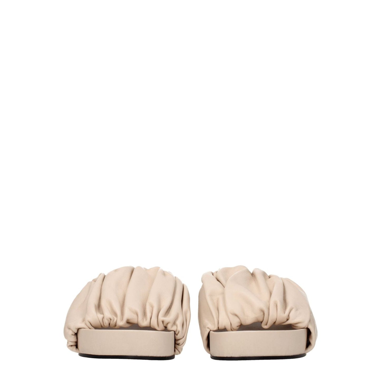 Jil Sander Pink Leather Slippers