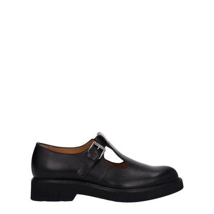 Church's Black Leather Oxfords And Derbies 1728,75667636384,Black,Church's,EU37.5/US7.5,EU39/US9,New with tags,Oxfords and Derbies - Shoes,Shoes,Women
