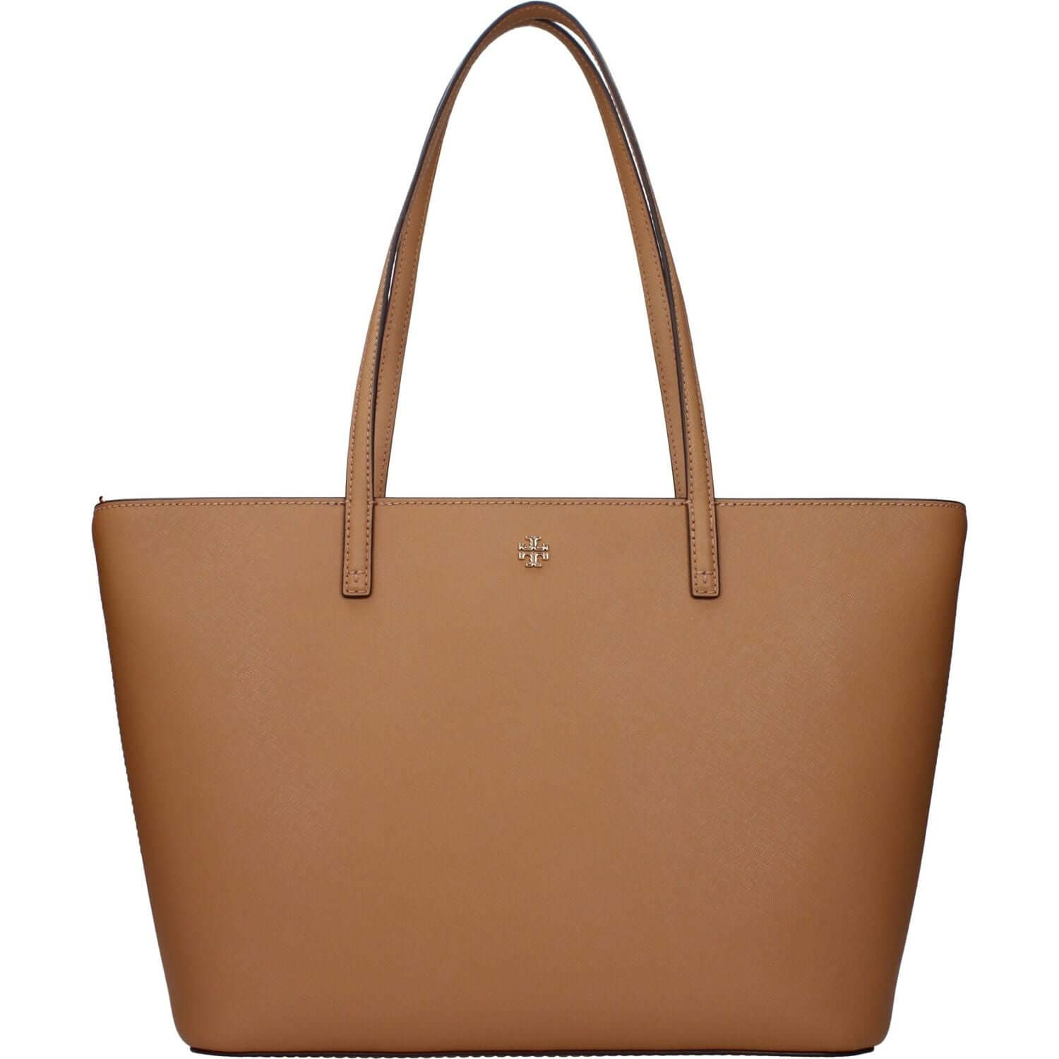 Front view with bag zipped and handles upright.