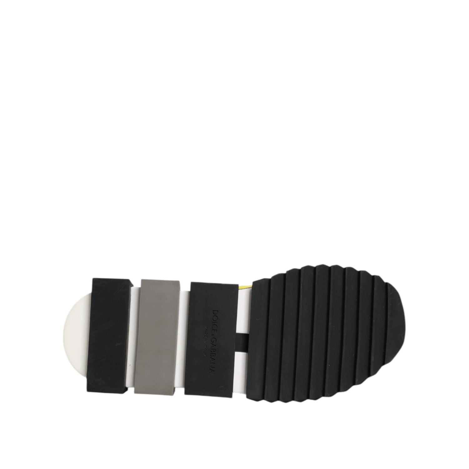 Dolce & Gabbana Yellow Logo Low Top Sorrento Sneakers Shoes