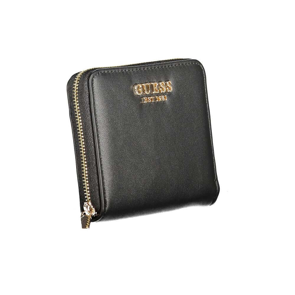 Guess Jeans Black Polyethylene Wallet