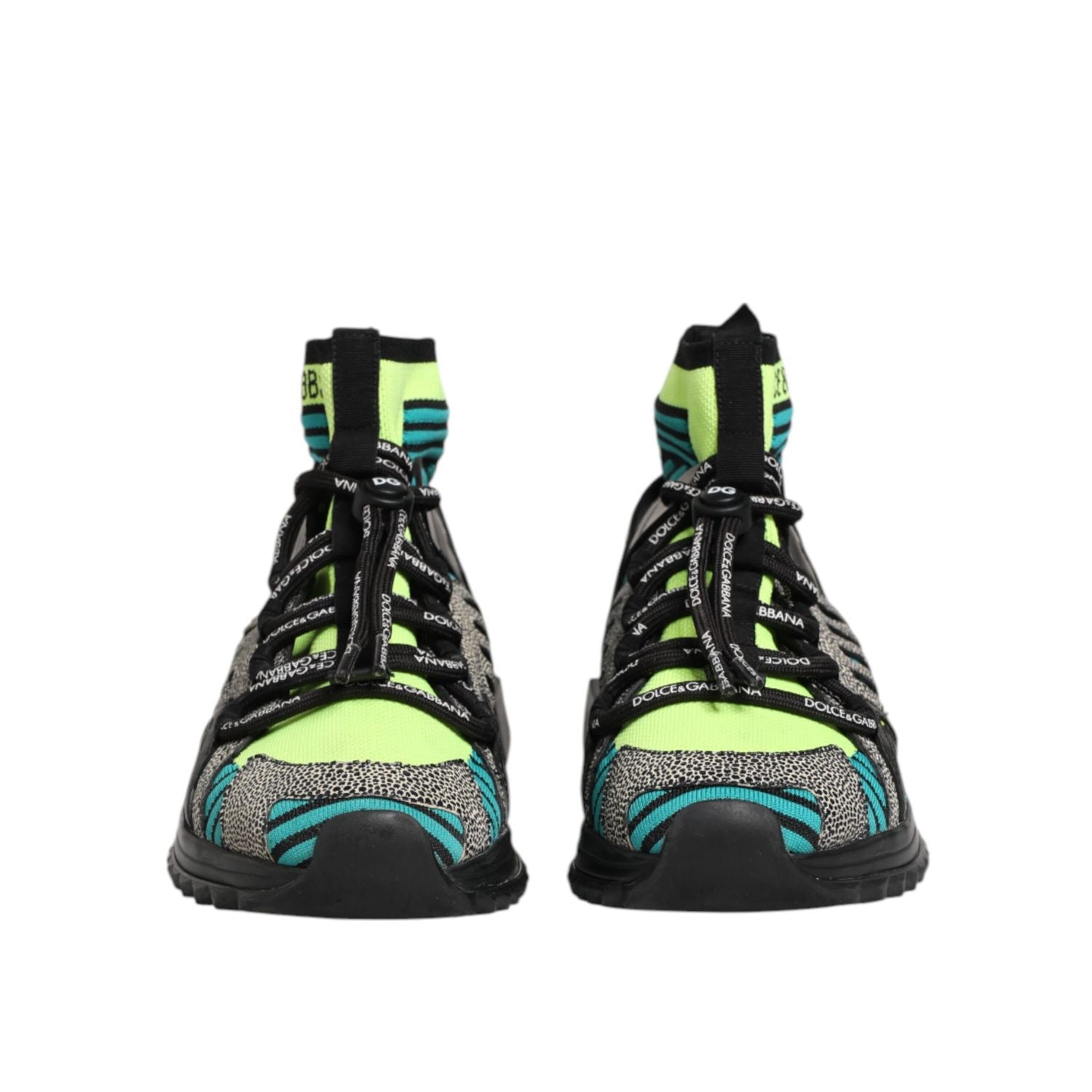 Dolce & Gabbana Multicolor Sorrento Socks Men Sneakers Shoes