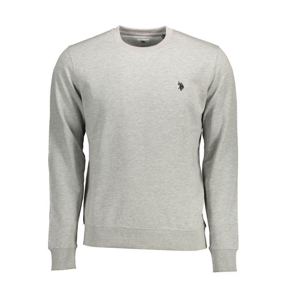 U.S. POLO ASSN. Gray Cotton Sweatshirt