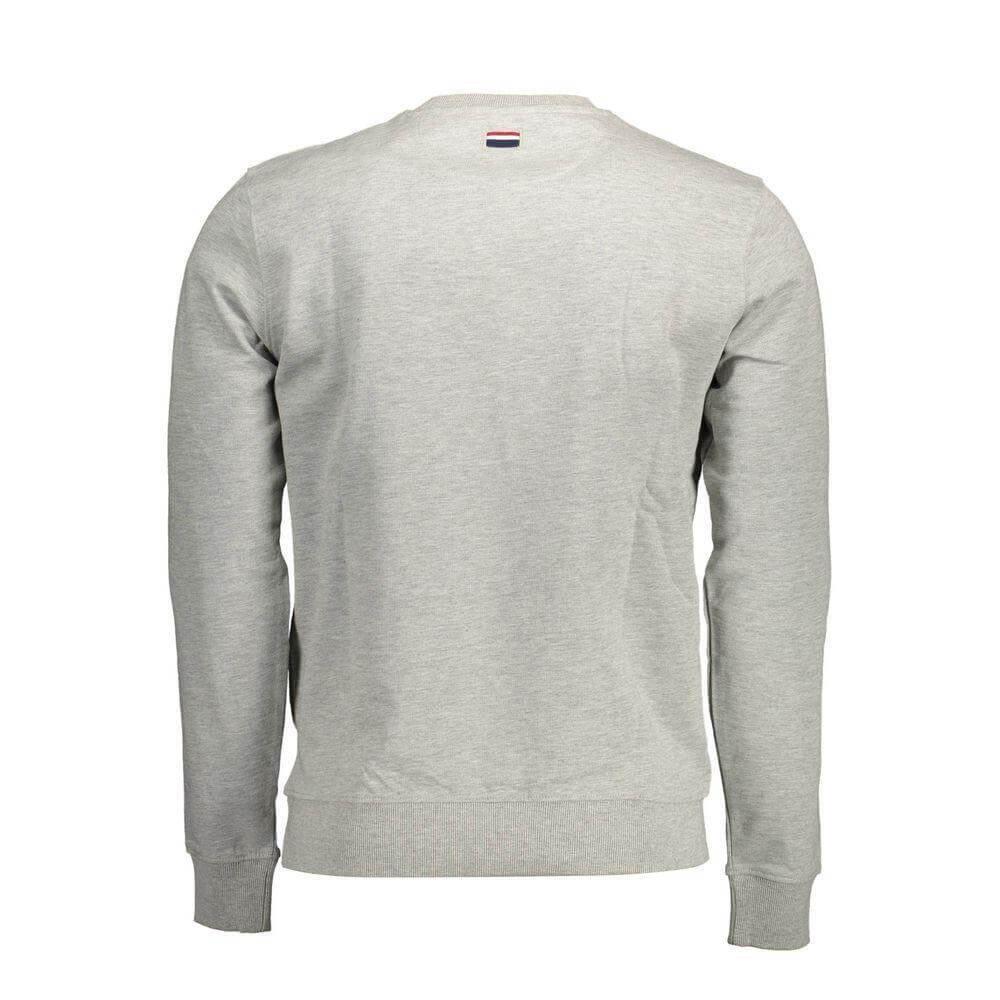 U.S. POLO ASSN. Gray Cotton Sweatshirt