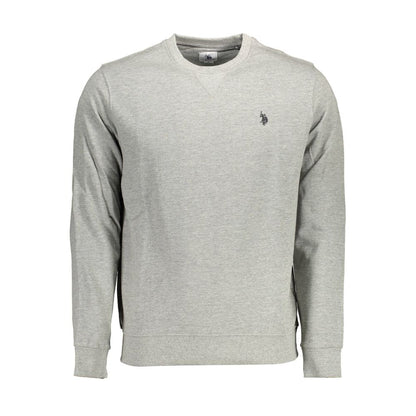 U.S. POLO ASSN. Gray Cotton Sweatshirt
