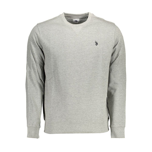 U.S. POLO ASSN. Gray Cotton Sweatshirt