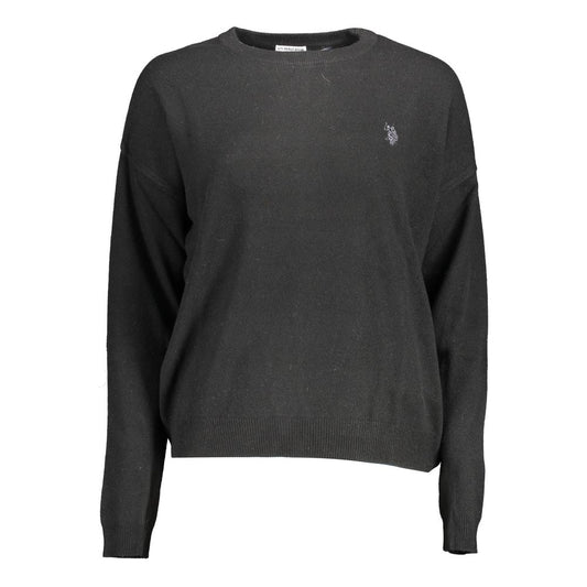 U.S. POLO ASSN. Black Wool Sweater