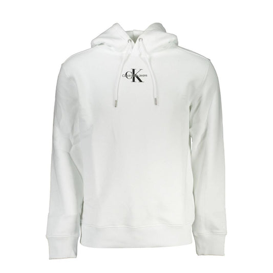 Calvin Klein White Cotton Sweatshirt