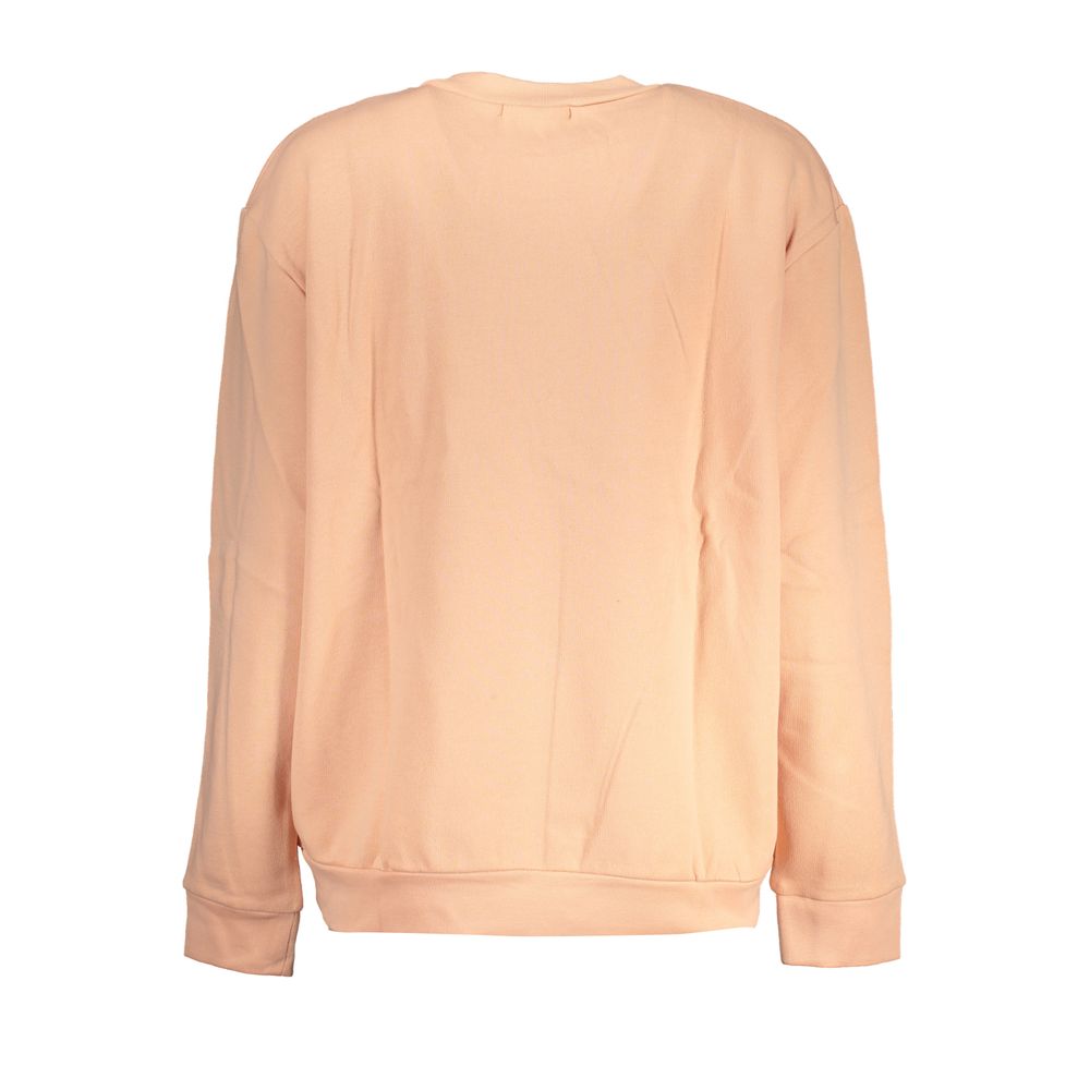 Cavalli Class Pink Cotton Sweatshirt