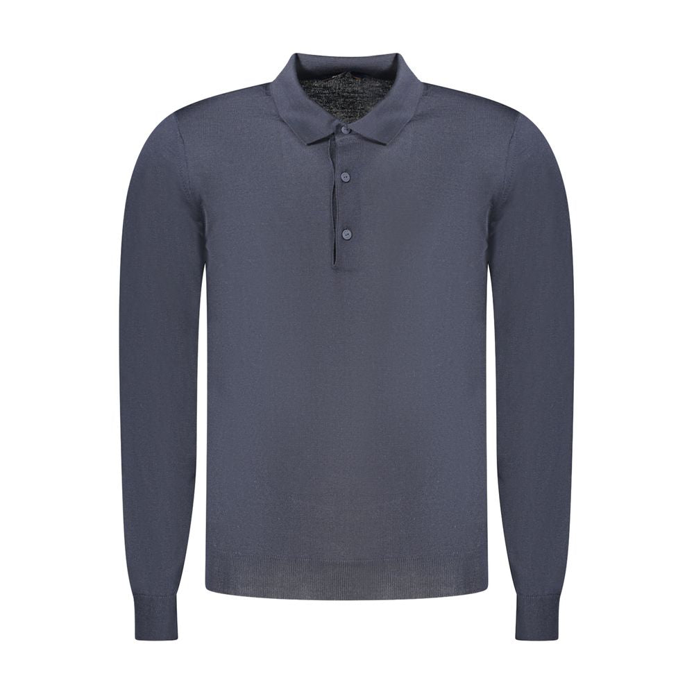 K-WAY Blue Wool Sweater KW-34397-L