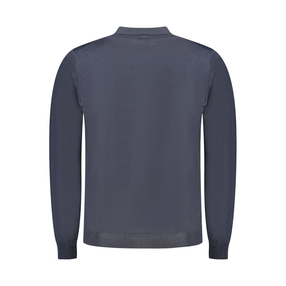 K-WAY Blue Wool Sweater KW-34397-L