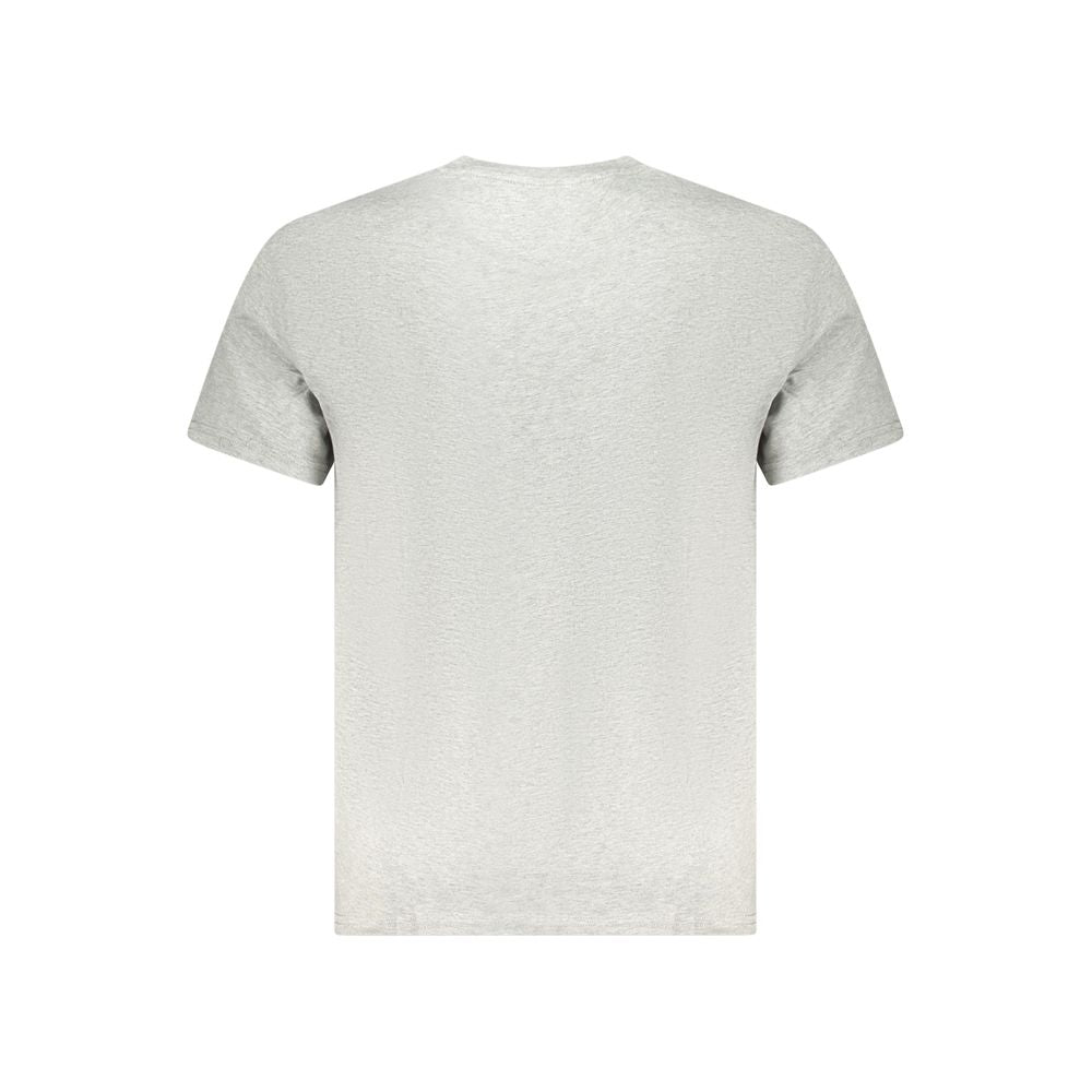 Tommy Hilfiger Gray Cotton T-Shirt
