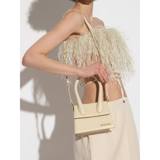 Jacquemus Le Chiquito Moyen Ivory Bag 22E213BA002-3060-120